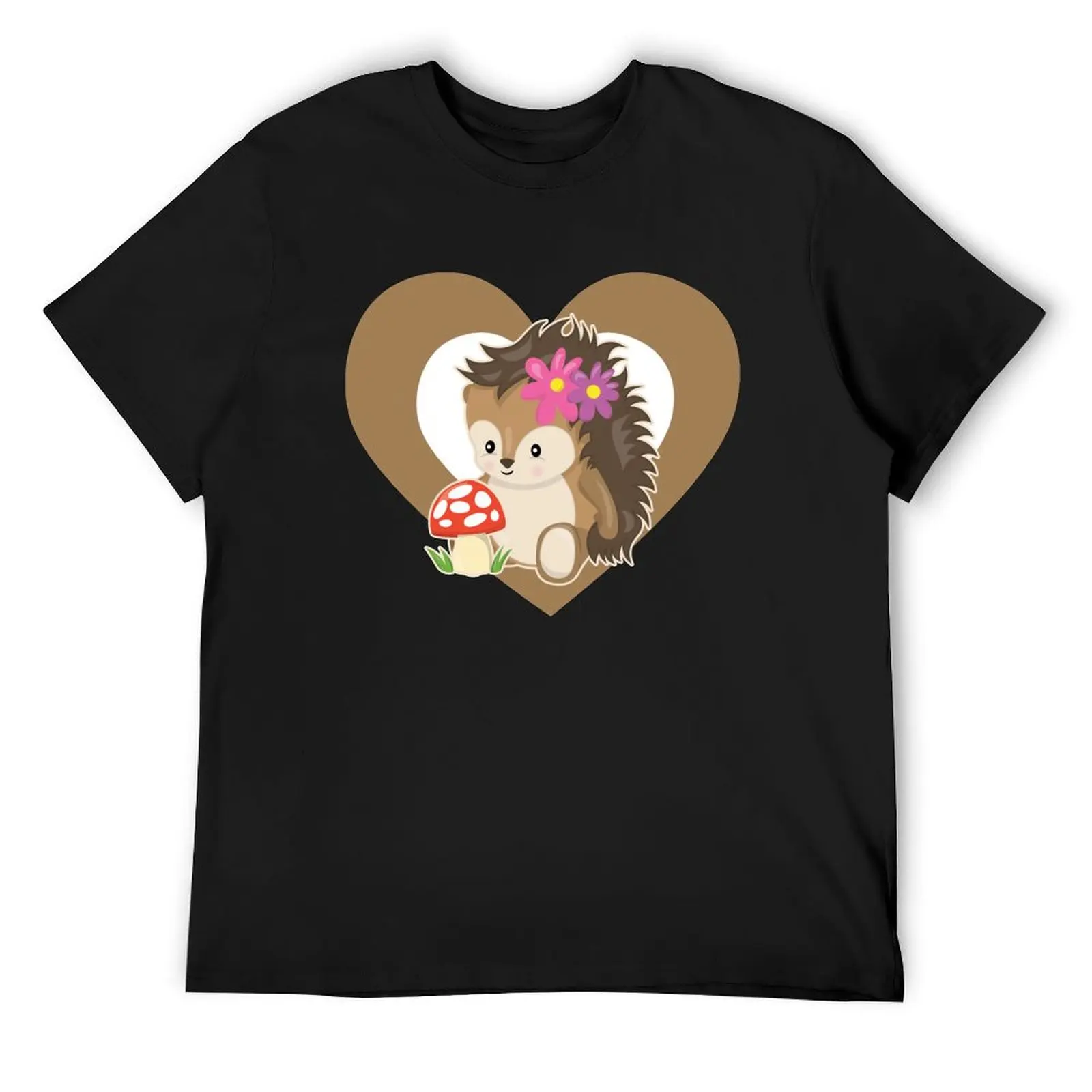 

Cute Hedgehog Lover Heart T-Shirt