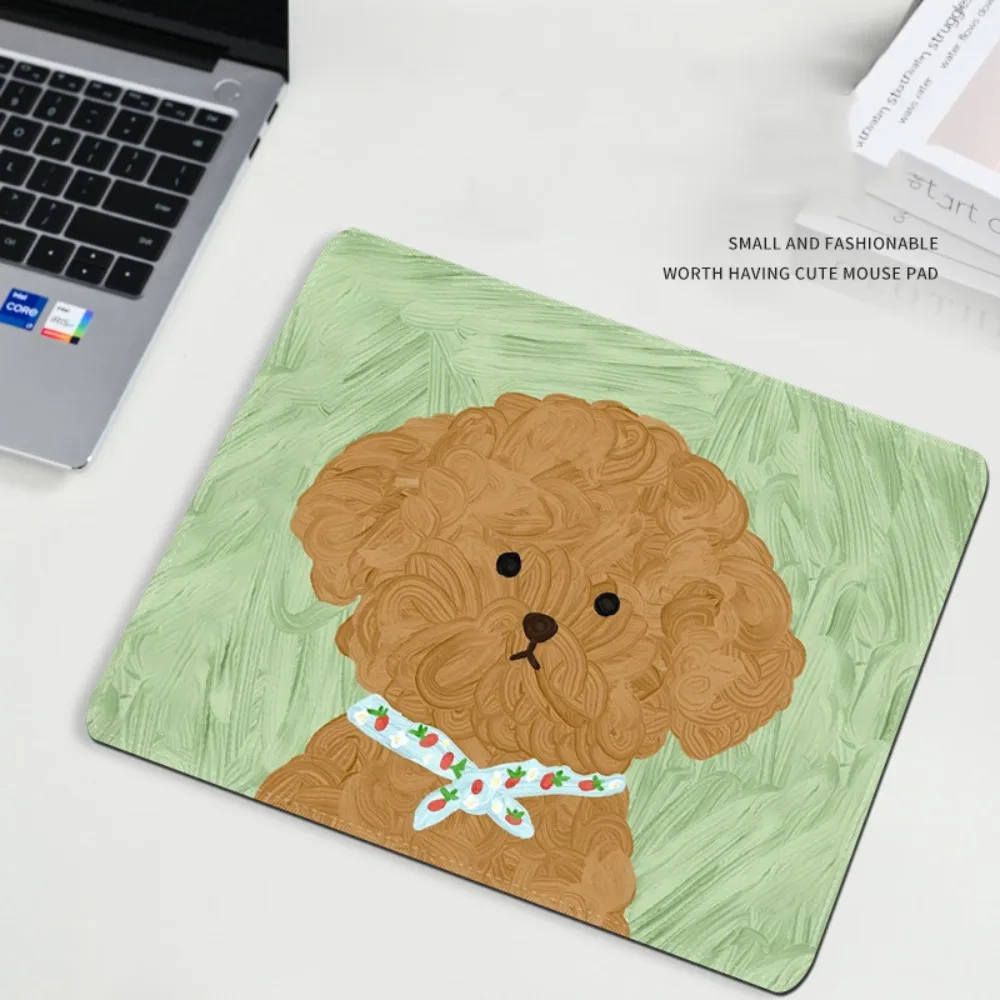 Cute Dog Mouse Pad PC game mousepad laptop desk pad kawaii non-slip Cartoon computer keyboard Accessories mouse mat