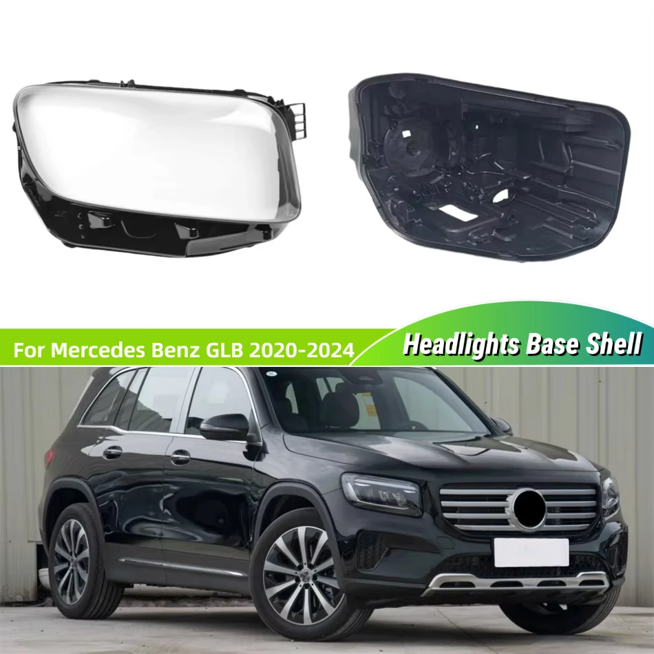 

Для Mercedes Benz GLB 2020 2021 2022 2023 2024 GLB200 GLB250 GLB247 Автомобильная база фары Корпус фары База передней фары Линза