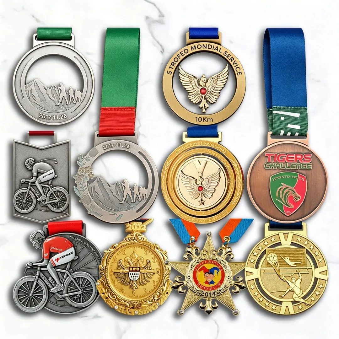 

Custom Zinc Alloy Medal High-Quality Finish Ideal for Sports and Achievement Awards Available in Multiple Colors and Sizes