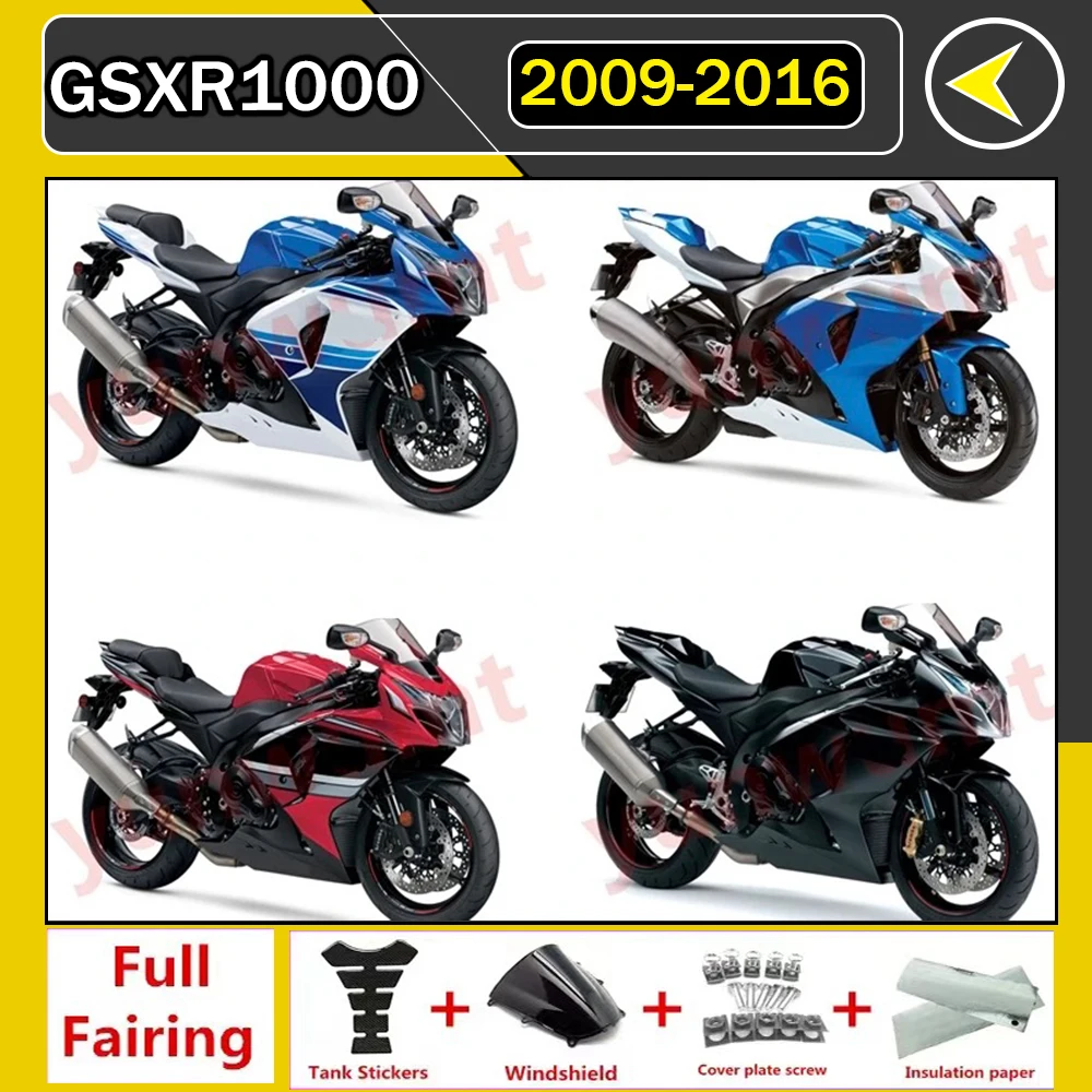 

Motorcycle Fairing Kit For Suzuki GSXR1000 K9 2009 2010 2011 2012 2013 2014 2015 2016 GSXR 1000 Injection Blue Accept Custom