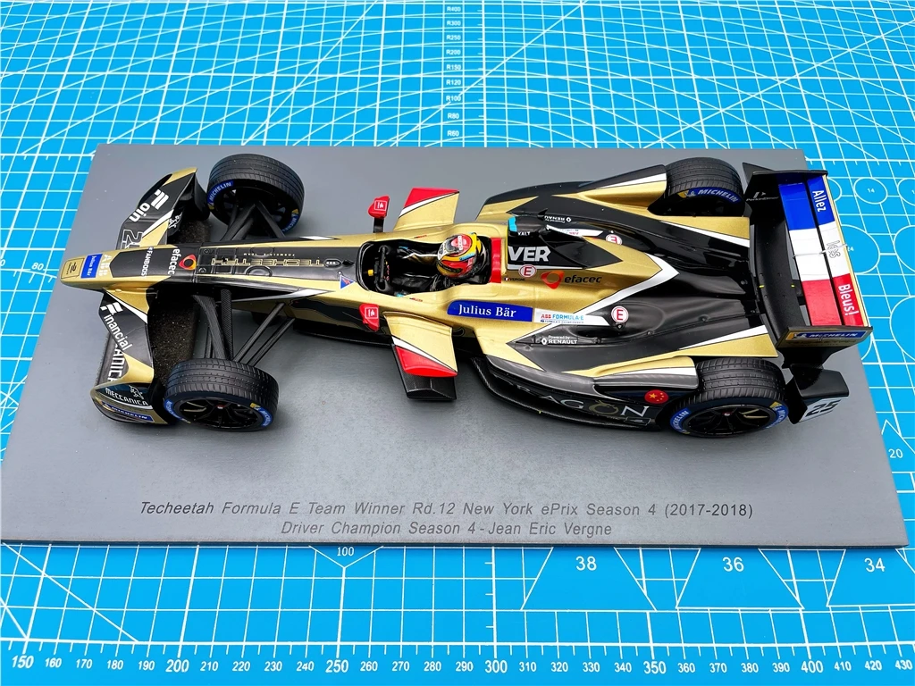 

SPARK 1:18 F1 2017-18 TECHEETAH Jean Eric Vergne моделирование ограниченная серия смола металл статическая модель автомобиля игрушка в подарок