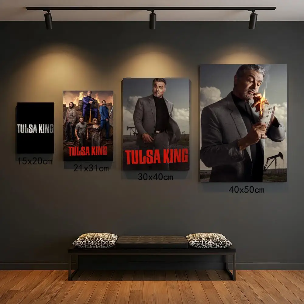 tv series T-Tulsa King-G Painting Calligraphy Boho Botanical Decor for Living Room  Elegant Home Style