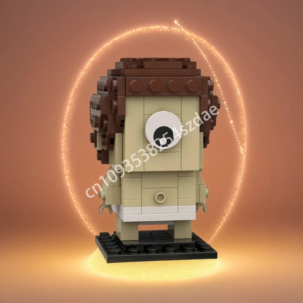 

137pcs MOC Sy Clops Garbage Pail Brickheadz Building Blocks Hands-on ability up Model collector Solve the problem up