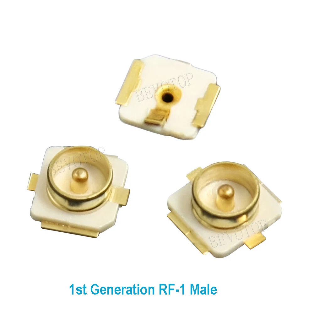 10PCS/LOT 4th Generation IPX4/IPX4/MHF4 Male Plug Antenna Base U.FL SMT PCB RF Coaxial WiFi Connector Antenna Board Terminal