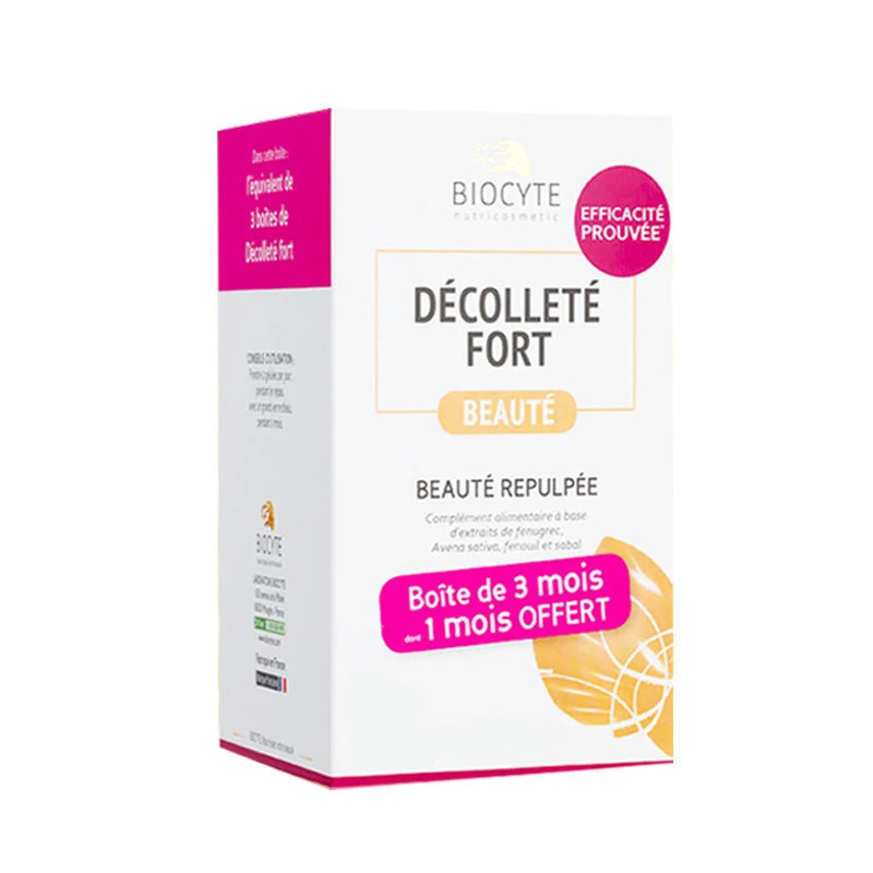 

Biocyte Decollete Fort Feminization Enhance Breast Growth And Tight Fullness, TS Soft Smooth Skin