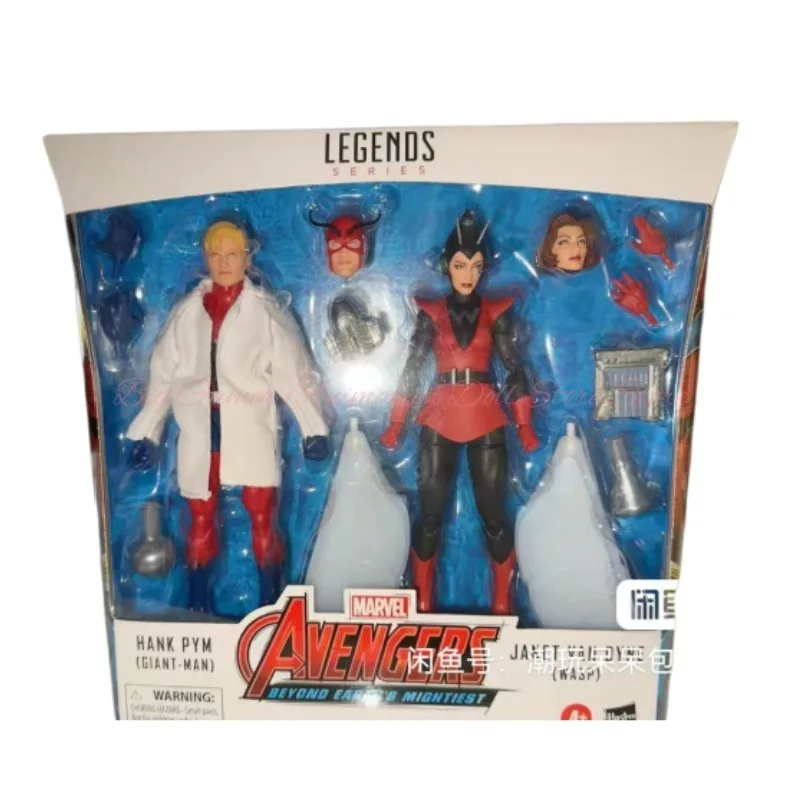 

Hasbro Marvel Series Человек-муравей и Оса двойной набор фигурка Коллекционная модель игрушки в подарок