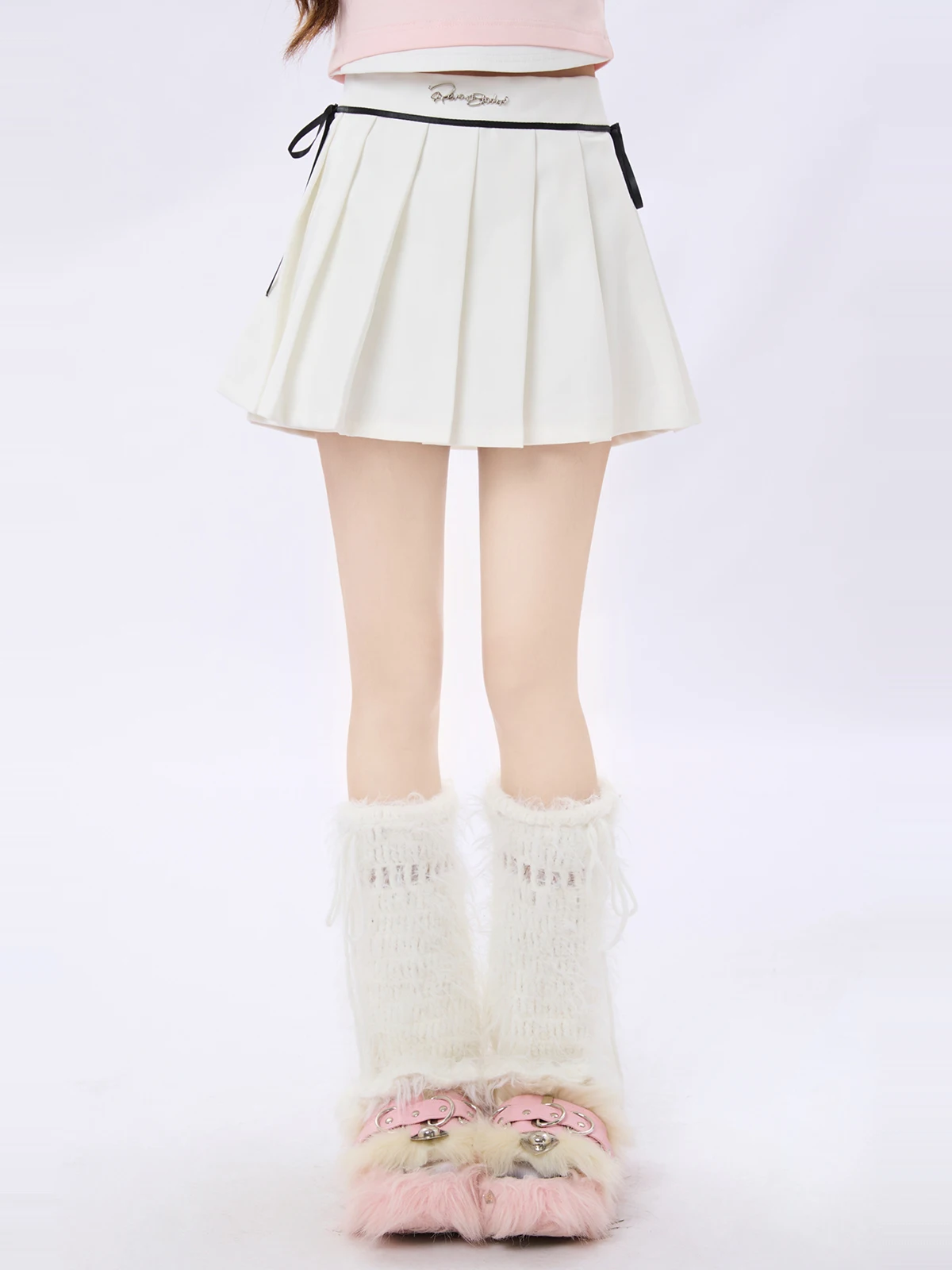 

Женская белая юбка ENJOG в стиле ретро, с завышенной талией, спортивная, А-силуэта, летняя, модная тенденция