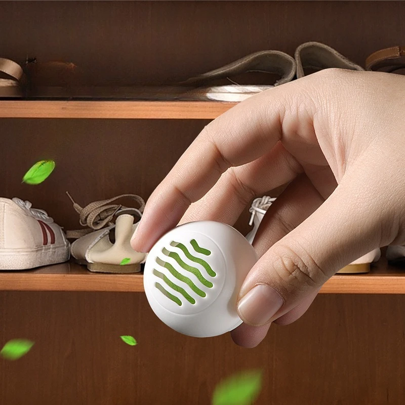 6PCS  Deodorant Balls Deodorant Balls For Sneakers, Lockers Gym Bags Air FreshAlso Great For Home Office And Car.