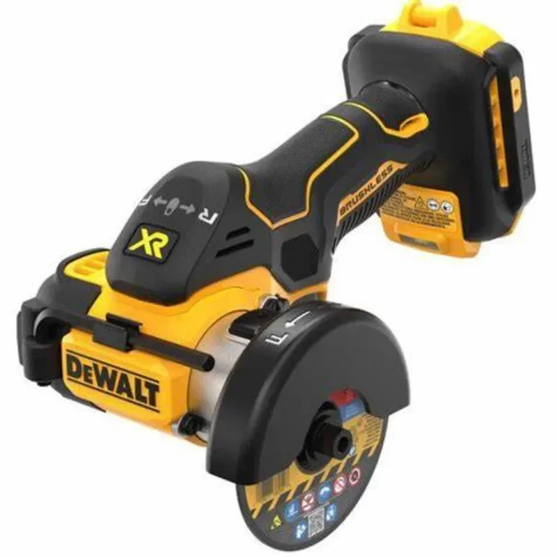 DEWALT DCS438 Cordless Angle Grinder Tool Only 20V XR Brushless Motor DCS438N Handle Cutting Saw Machine CUT OFF Power Tools