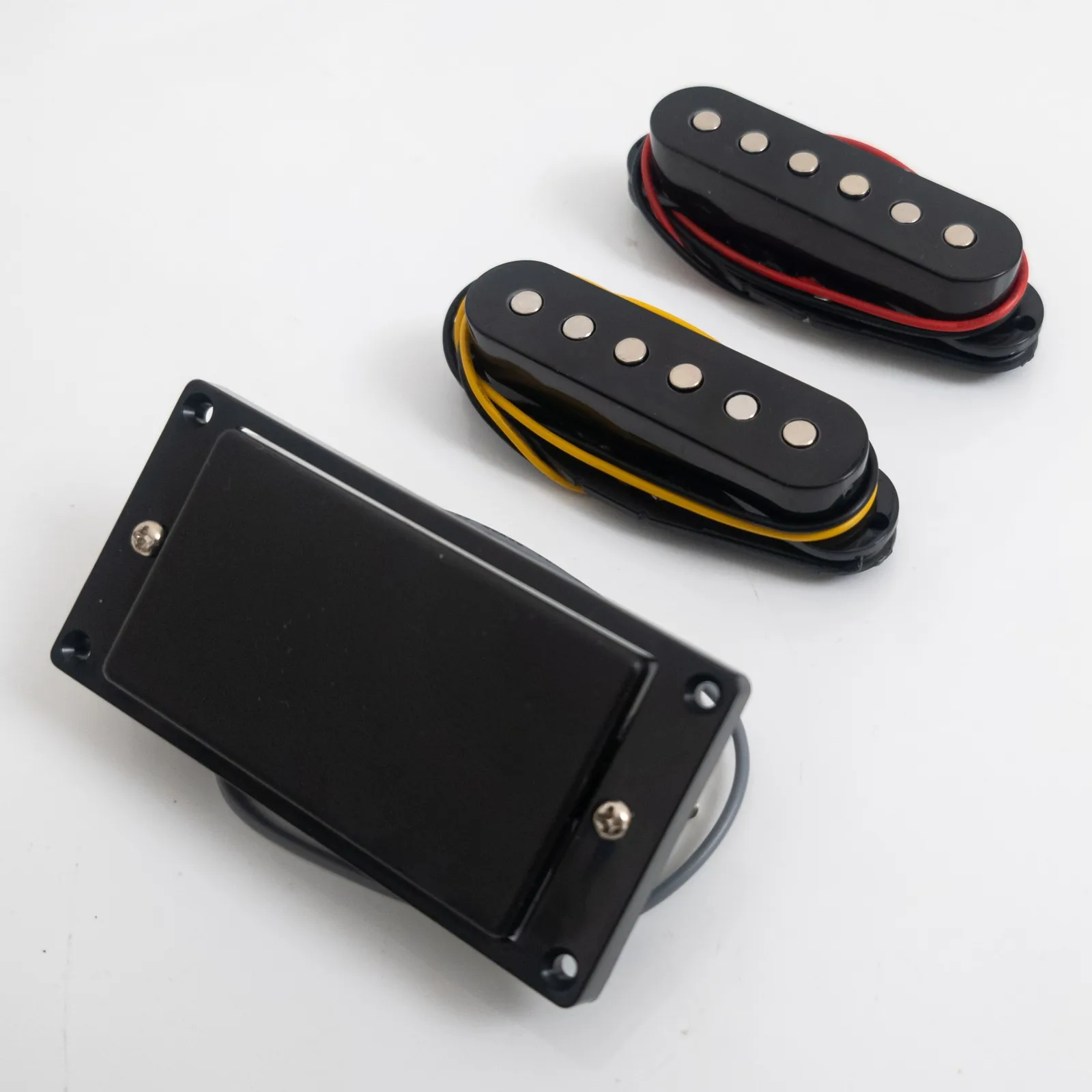 

Electric Guitar Pickup Set for ST Style Guitar, SSH Humbucker + Single Coil, 2-Conductor Wiring, for Most SSH Guitars