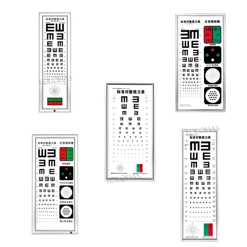 LHV21B Ophthalmology Optical Shop LED Near Vision Chart Eye  Test