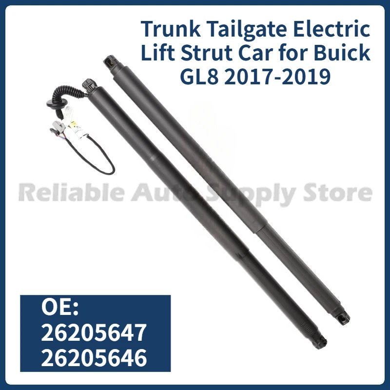 

1 Pair(2pcs) of Trunk Tailgate Electric Lift Strut Car Rear Hatch Support Rods 26205647 26205646 for Buick GL8 2017-2019