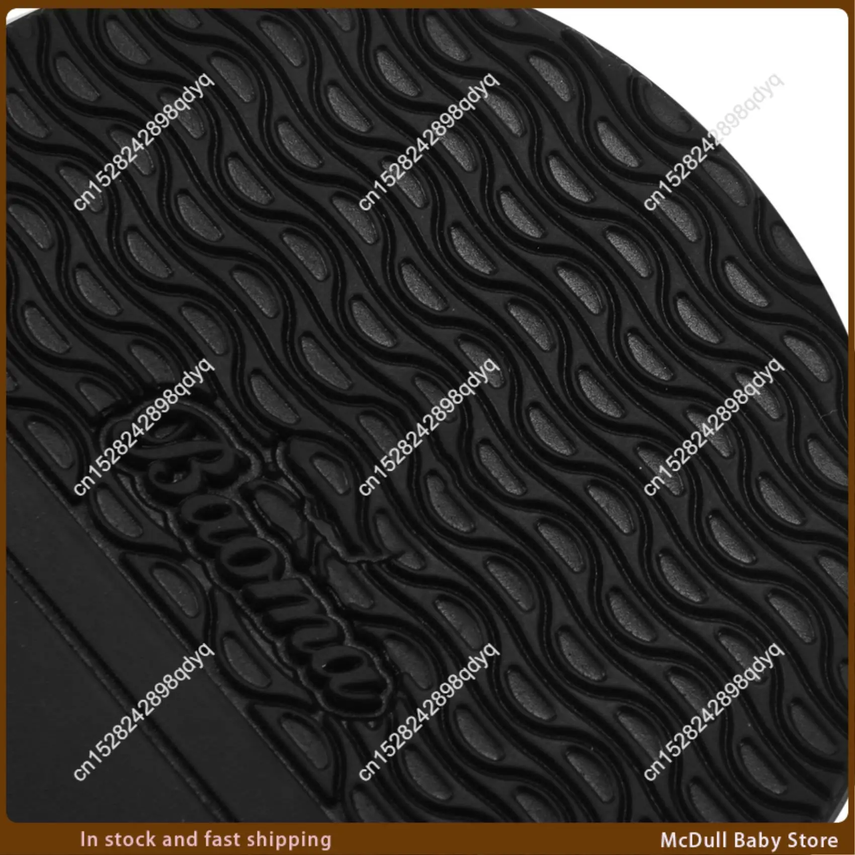 ABJA-2 Pair Shoe's Non-Slip Rubber Heel Insole Shoes Repair 6.5Mm