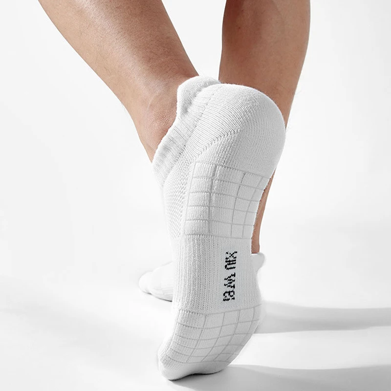 ‌ 3/5/10 paires de chaussettes pour hommes, en coton, solides, à séchage rapide, anti-odeur, en maille, respirantes, pour la course à pied, l'athlétisme, la remise en forme, chaussettes courtes