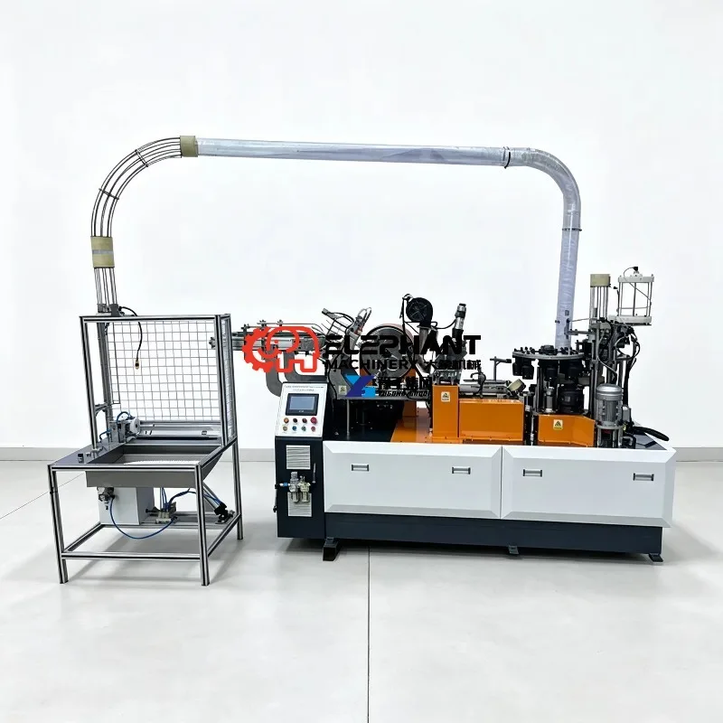 Compact Structure Paper Tea Cups Machines Convenient Transport Disposable Paper Cup Maker Machinery for Overseas Shipment