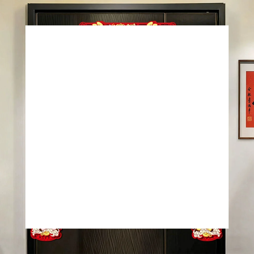 1 مجموعة 2026 السنة الجديدة المغناطيسي مهرجان الربيع مقاطع الحصان سنة الحظ شخصية ملصقات الباب الثقافة التقليدية الديكور