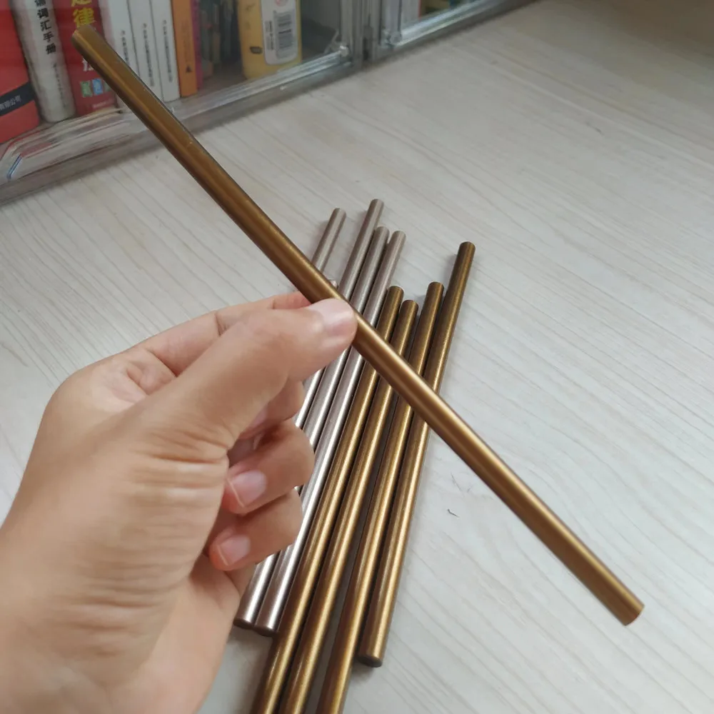 Imagem -03 - Metal Antigo Cola Quente Barras de Silicone para Arma Dourado Prateado Champanhe Bronze Cola Quente Faça Você Mesmo Selo de Cera 20 Peças Lote Cor de