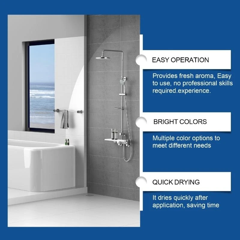 

W89C Water Resistant Tile Grout Pen, Grout Repair Marker for Tiles Wall