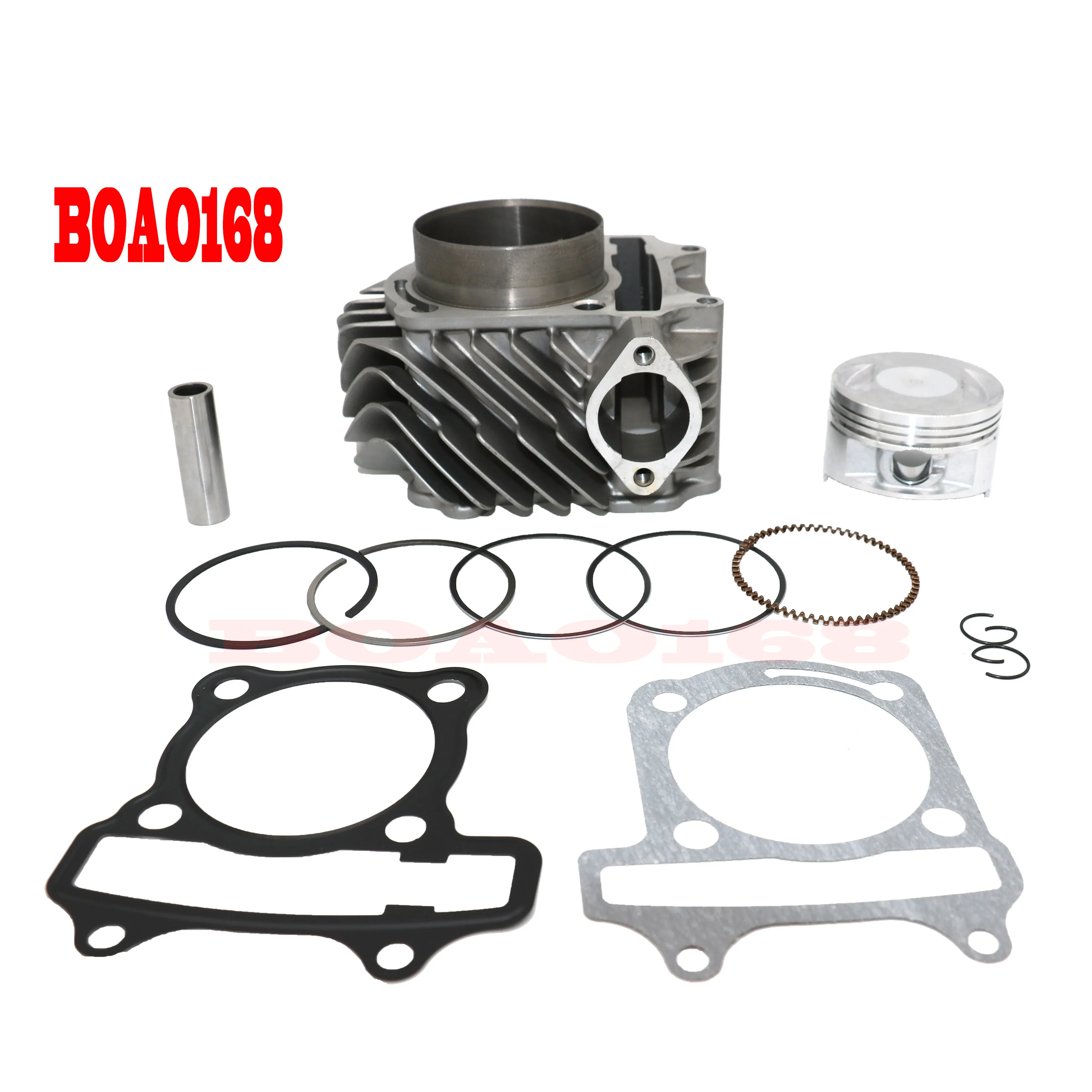 Motorcycle cylinder kit piston and ring gasket for ATV175 200 WY200 61mm 62.5mm