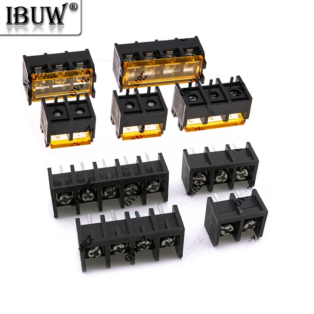 2PCS HB9500 6P 7P 8P 9P 10Pin PCB Screw Terminal Block Connector HB-9500 Lid Barrier Terminal 9.5MM Pitch KF9500 2P 3P 4P 5P