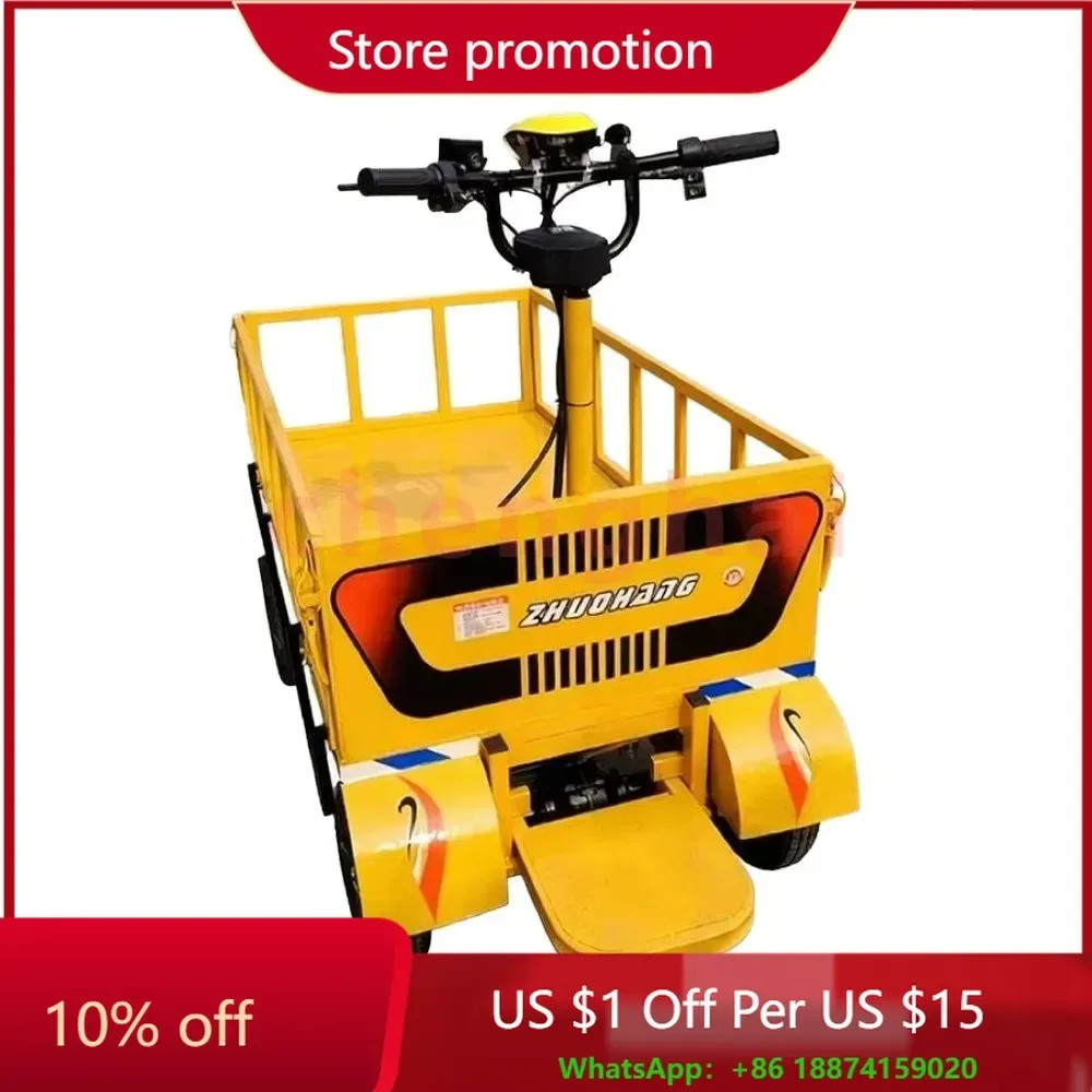 

Электрическая четырехколесная платформа, ручная тележка, тяжелая нагрузка, мощность двигателя 1000 кг, гибкое рулевое управление 1000 Вт, OEM для покупок