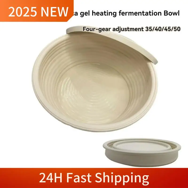

2025 Trend Bread Banneton Proofing Basket, Round Bread Proofing Basket, Yeasts Proofing Basket, Proofing Bread Bowl,9 Inch(Heati