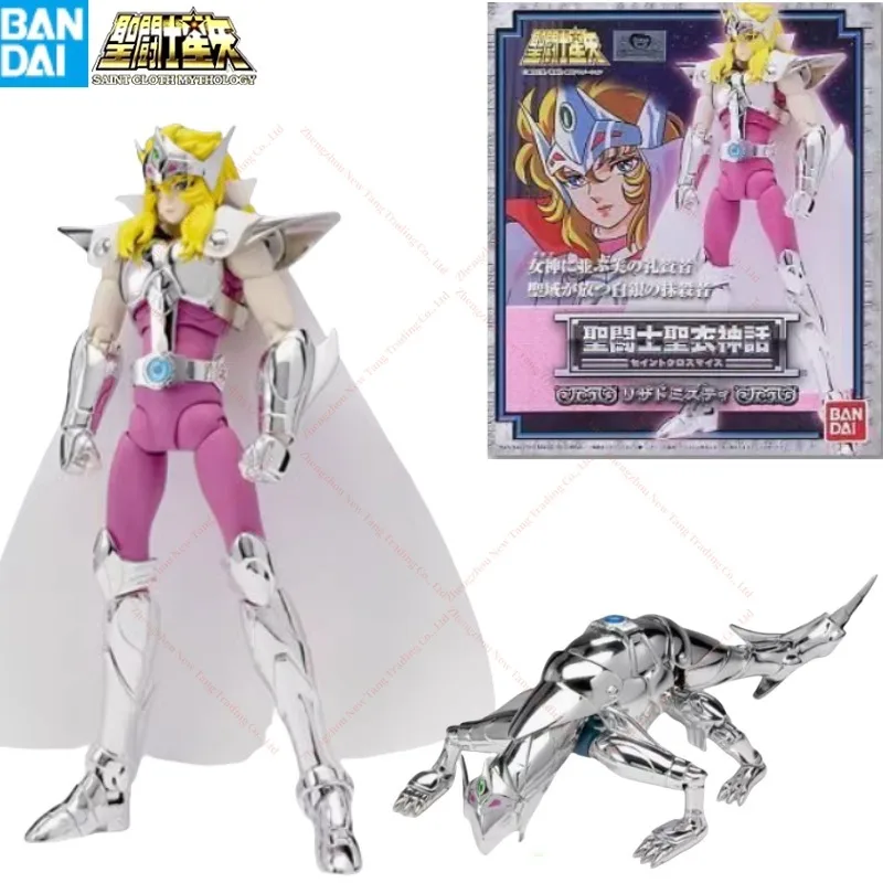 Original BANDAI Saint Cloth Myth Lizard Misty Form Super Hero Anime Model ToysCollection Action Figure in Stock