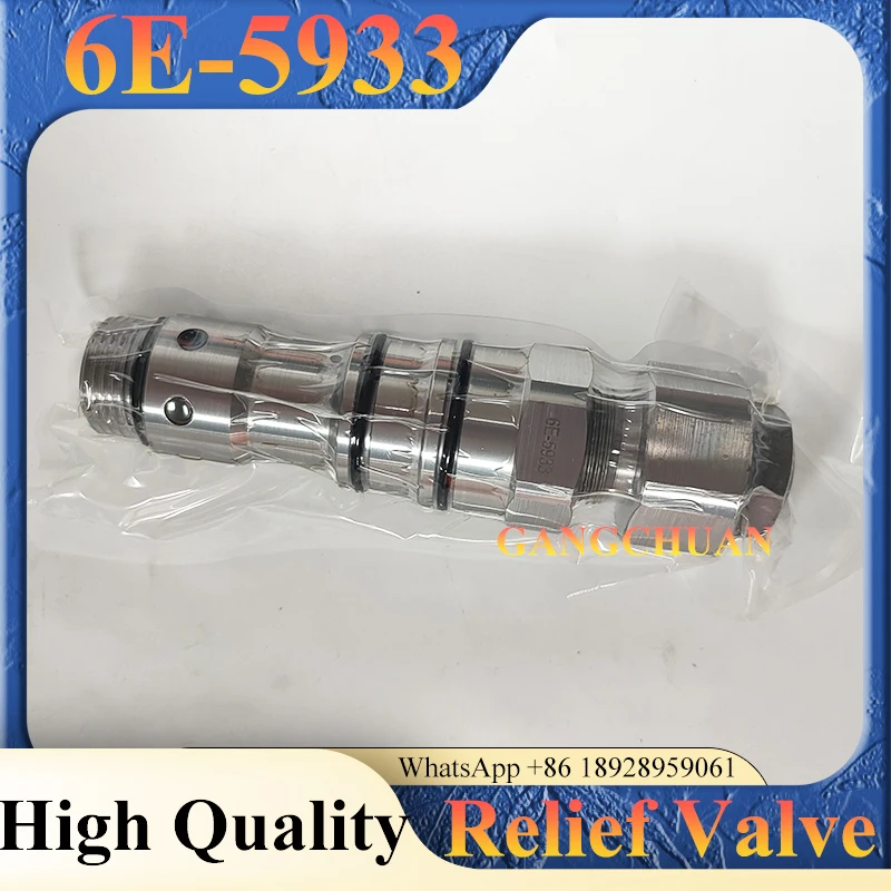 Graafmachine Ontlastklep 6E-5933 107-7033 6E5933 1077033 Hoofdregelklep voor E320B E320D