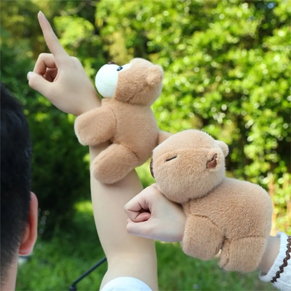 

Panda Slap Bracelet Series Capybara Simulation Slap Bracelet Wrist Style Raccoon Monkey Wrist Band BirthdayGift