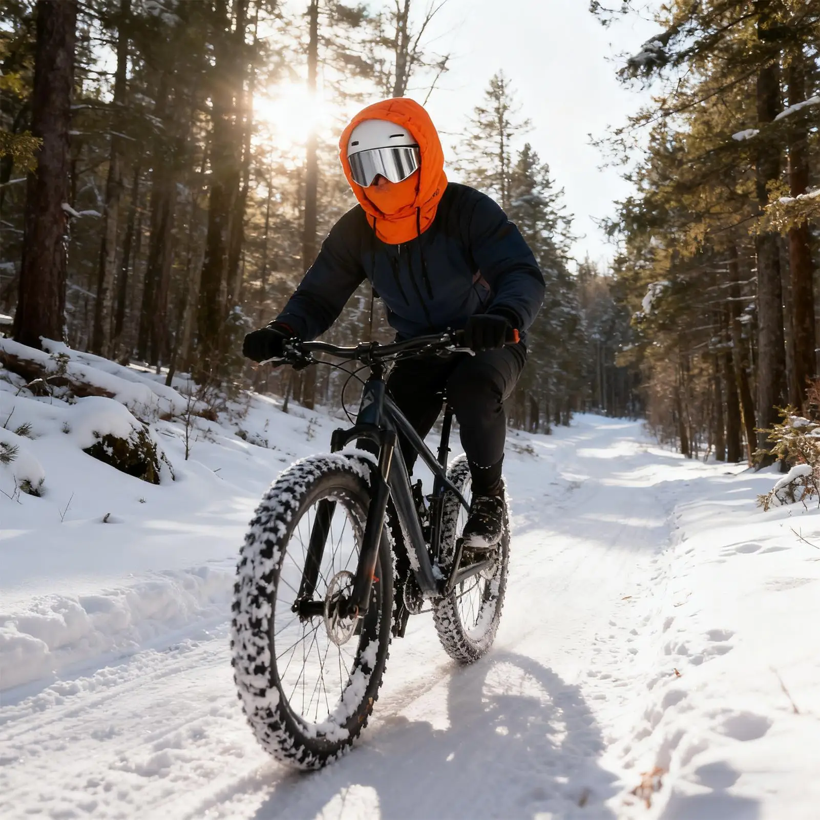 

Cold Weather Face Cover Windproof Thermal Waterproof Thickened Motorcycle Warm Head Cover For Women Adults Outdoor Riding