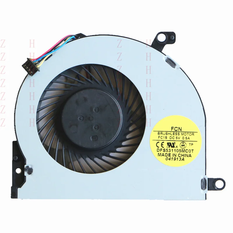 

ZZHH For HP ENVY M4-1000 M4-1012TX M4-1003TX Cooling Fan 698079-001 DFS531105MC0T