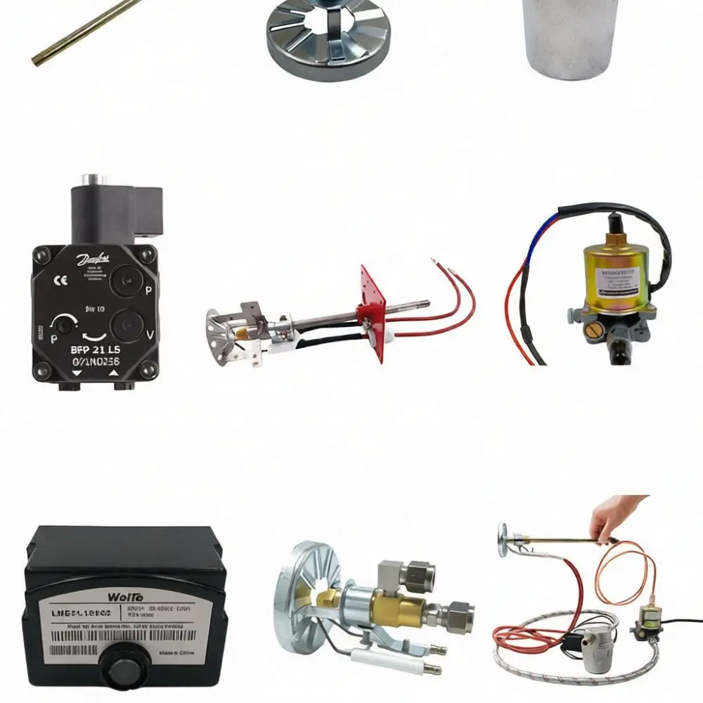 QRB1 Flame Monitoring Photoelectric Sensor Diesel Burner Ignition System Component High Sensitivity Resistance Probe Device