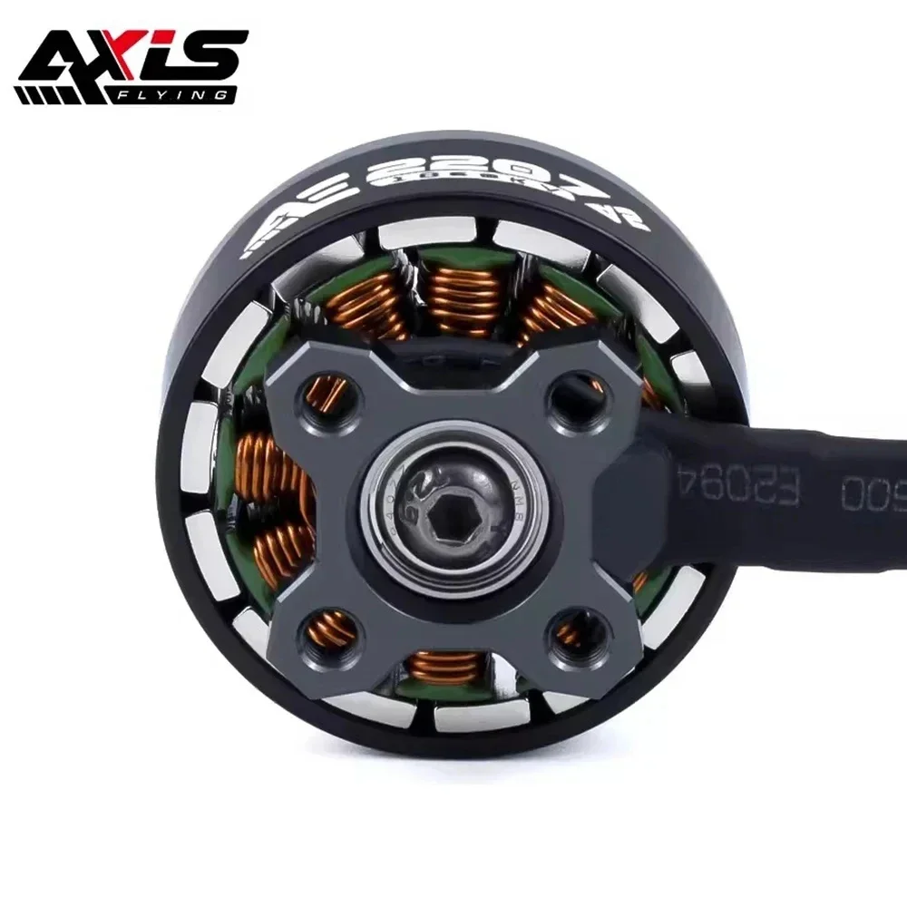 

AxisFlying AE2207 V2 1860KV 1960KV 4 ~ 6S Lipo Бесщеточный двигатель Вал 5 мм Подходит 5-дюймовый пропеллер FPV Гоночный дрон для фристайла