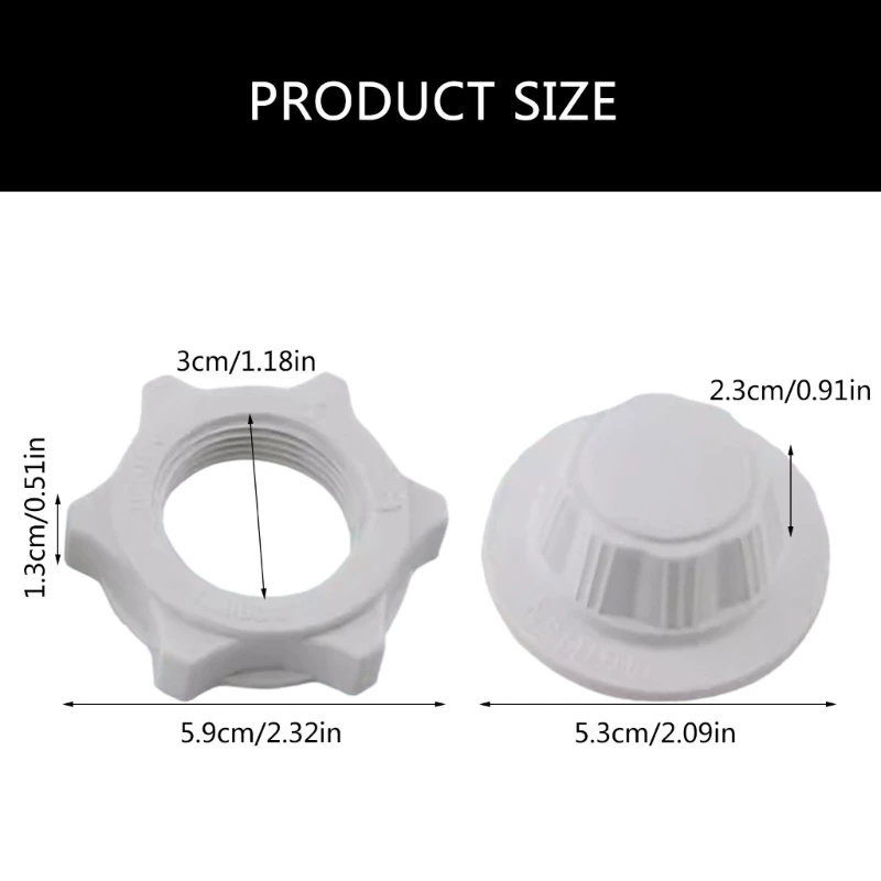 1 Juego tuercas fijación Base ventilador suelo, Tuercas bloqueo Base calidad con textura ABS para envío