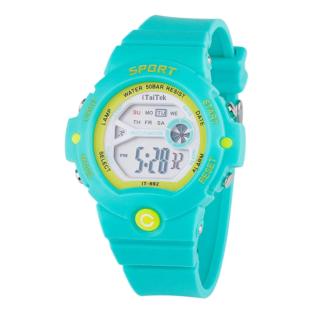 Children Sport Watch Multi Function Waterproof Luminous Fashion Electronic Watch