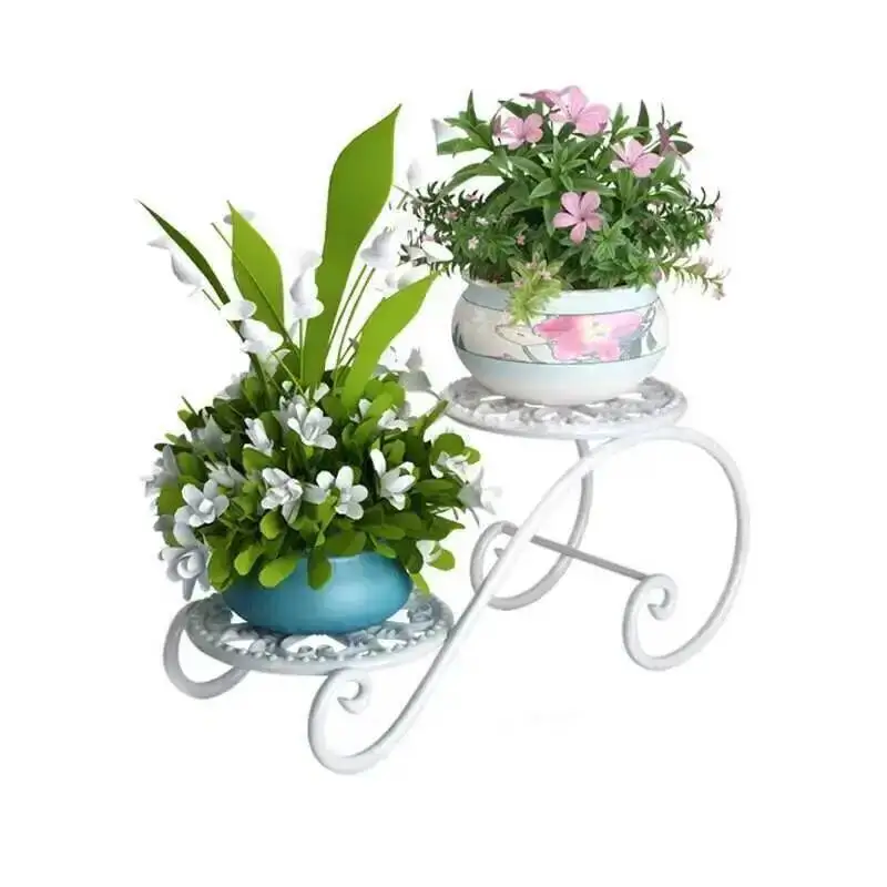 Modern Indoor Flower Aesthetics Stand Living Room Balcony Simple Plant Display Shelf Decoration Organizer Plantenrek Furniture