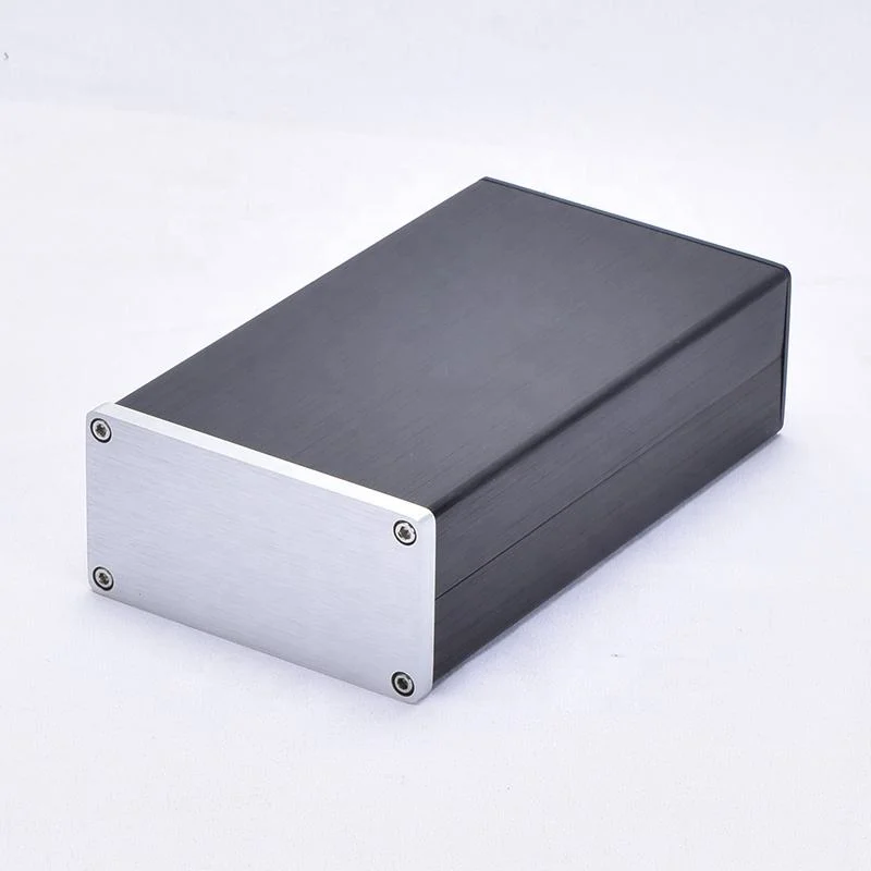 BRZHIFI BZ0905 Home Audio Customizable Aluminum Case Audiophile Amplifier Enclosure Hifi Power Outlet Receivers Amplifiers