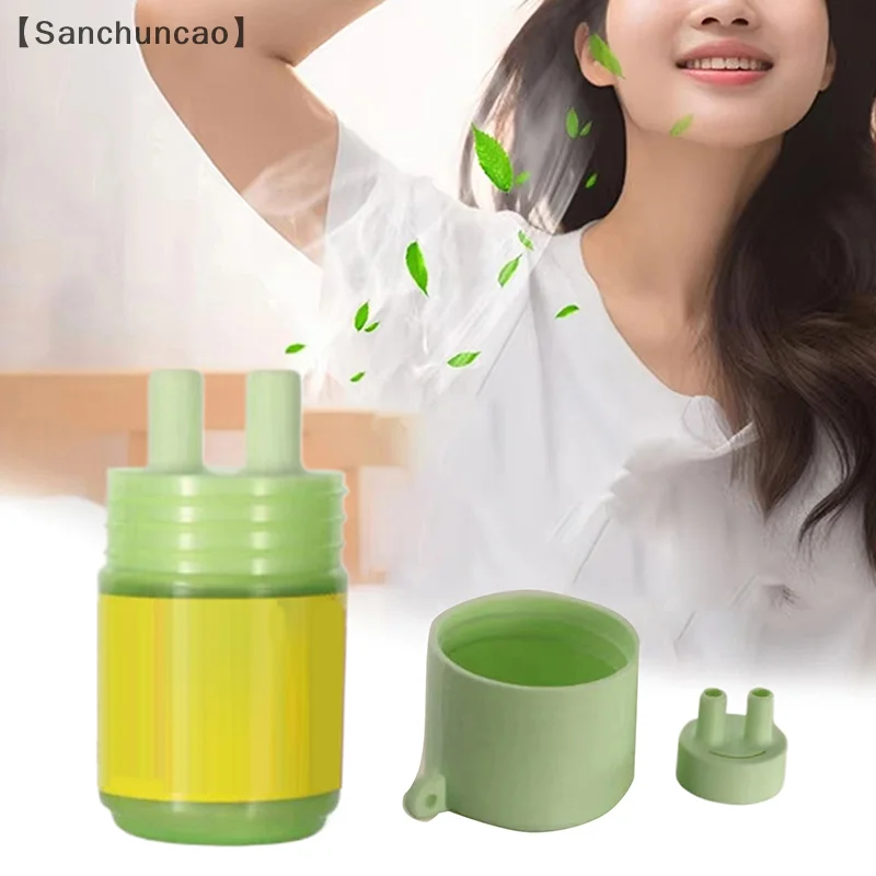 〔San〕Herbal Inhalant Inhaler Cap Mini Essential Oil Perfume Inhaler Dispenser Bottle Thai Traditional Nasal Can Inhaler