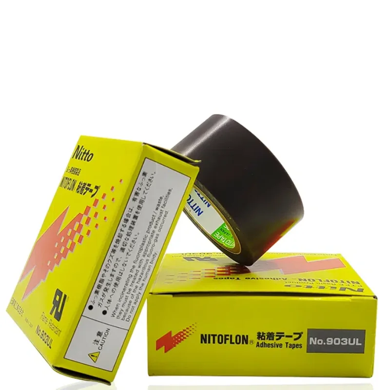 Alta Qualidade Japão NITTO 903UL Fita T0.08 * W(13/19/25/38/50/75)* L10m Impermeável Single Sided Isolamento Heat Resistance Tape