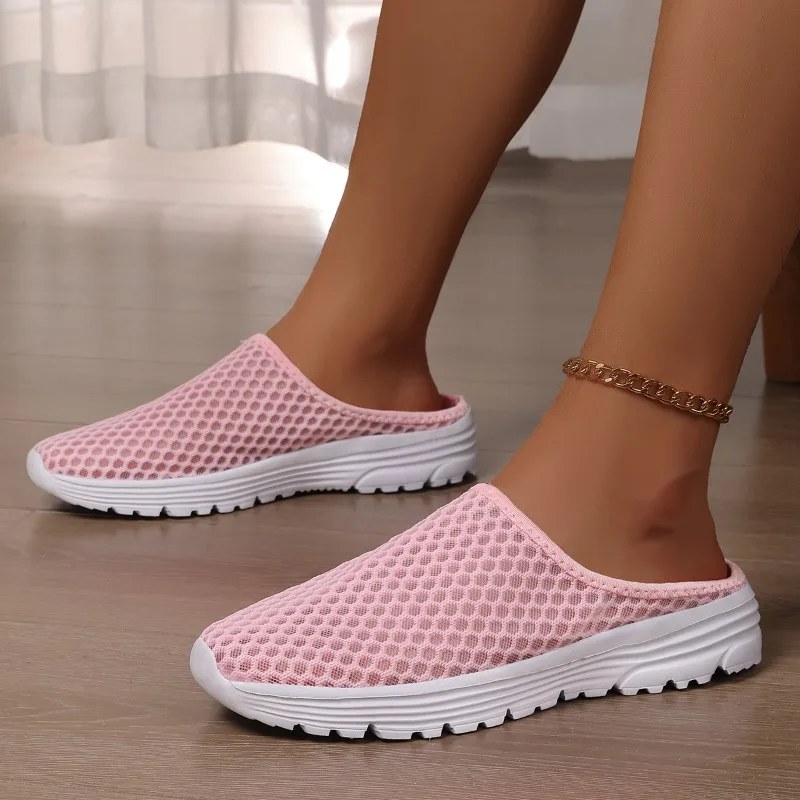 Mens Daily Walking Cloth Shoes Fine Elastic Knit Woven Upper Soft Flat Sole Anti Abrasion Indoor Casual Footwear view 4