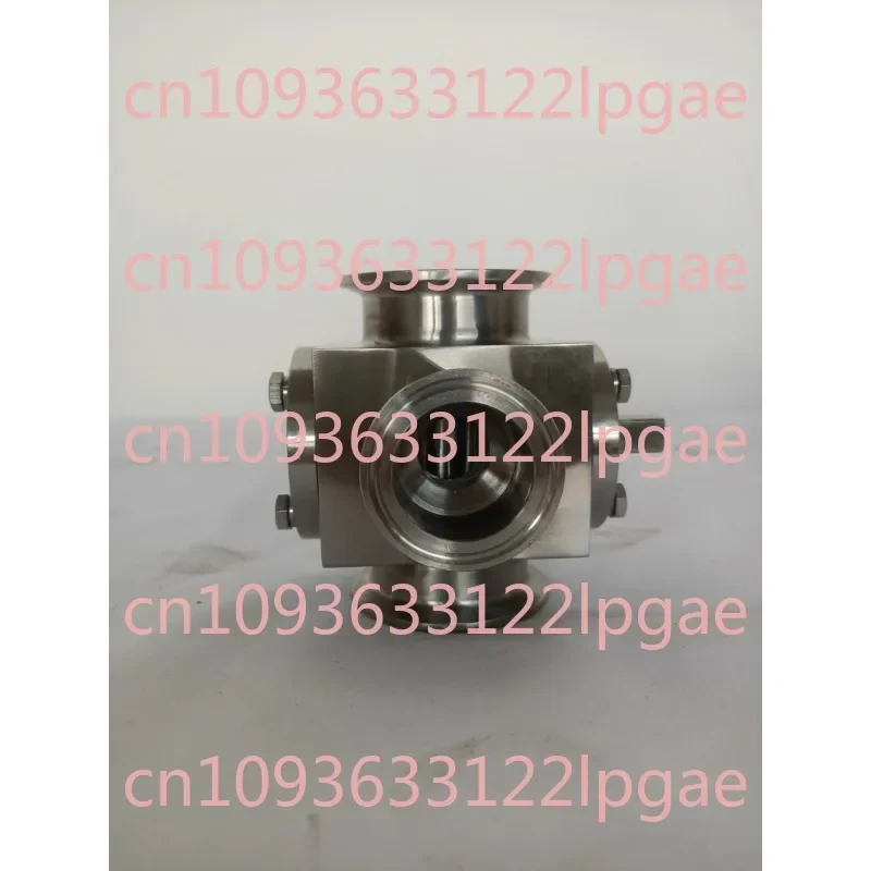 Filling Machine Accessories Paste Three-way Valve Large Particle Rotary Valve Filling Valve 304 Stainless