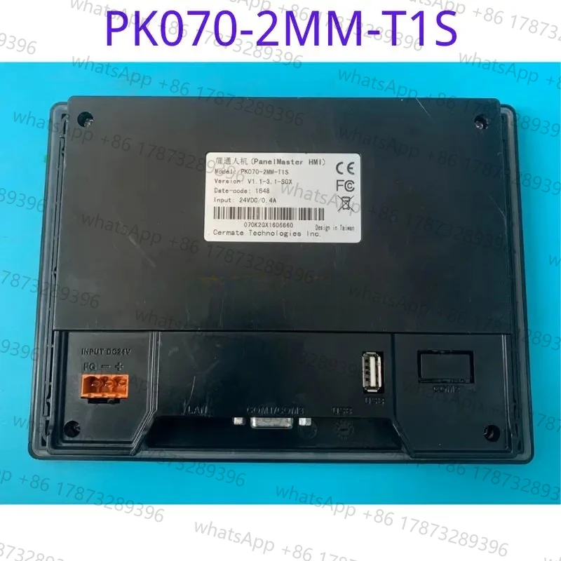 Gebrauchter Touchscreen PK070-2MM-T1S Funktionstest OK, schneller Versand