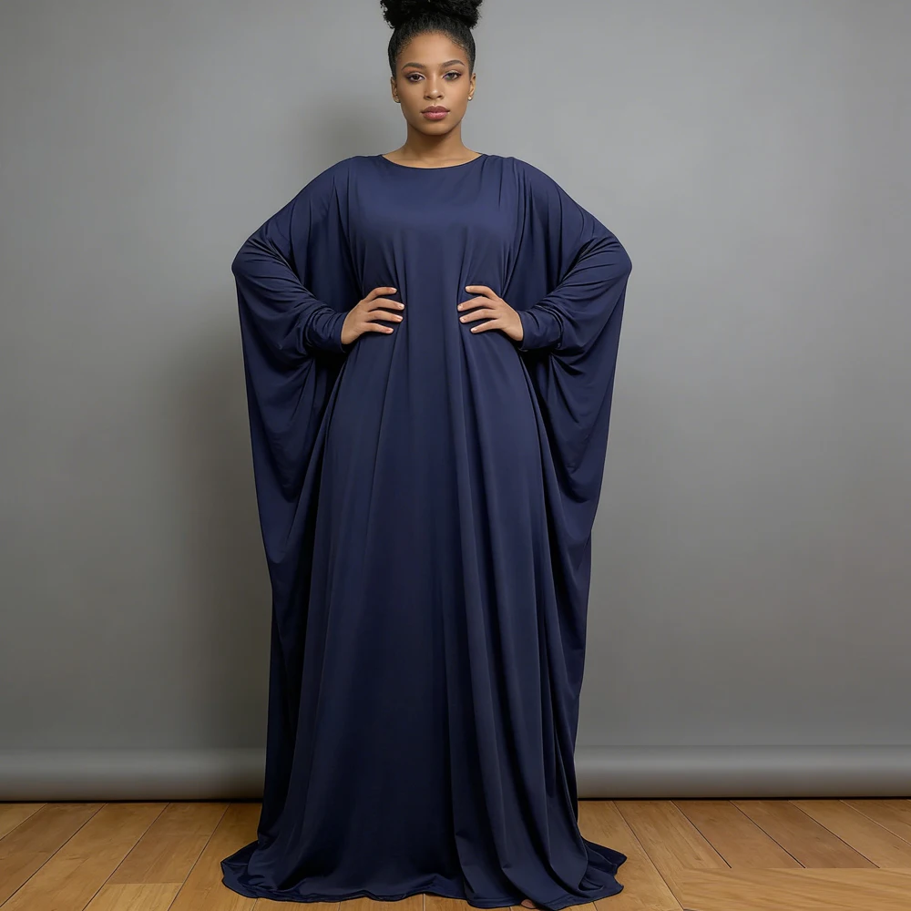 

Women Muslim Maxi Dress Eid Ramadan Prayer Garment Islamic Clothing Saudi Arabic Robe Abayas Turkey Abaya Dubai Kaftan Dresses