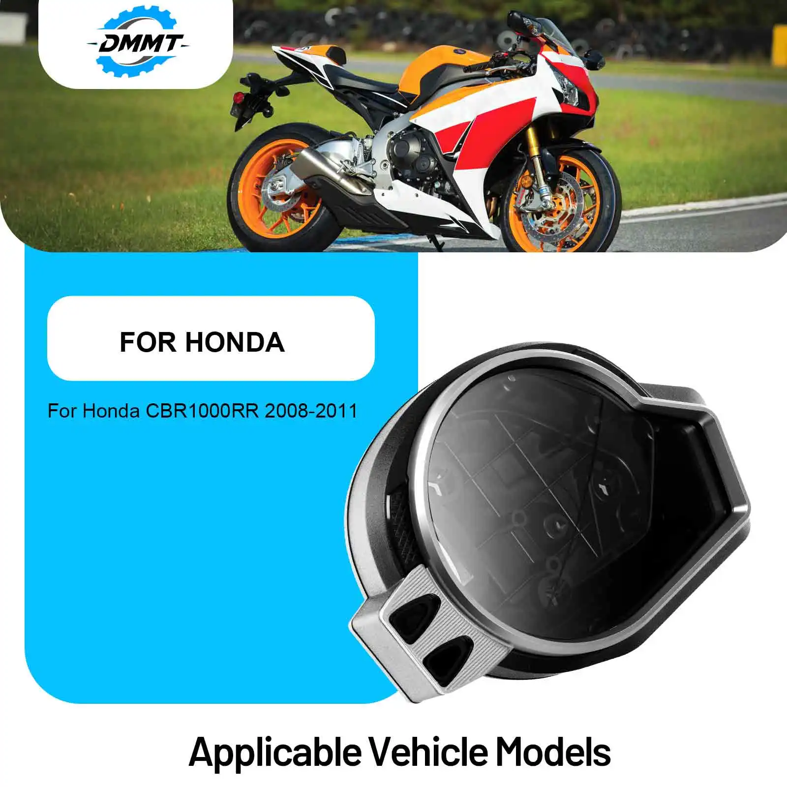 

For Honda CBR1000RR 2006-2007 CBR1000RR 2008-2011 Motorcycle Speedometer Instrument motorcycleTachometer Housing Cover