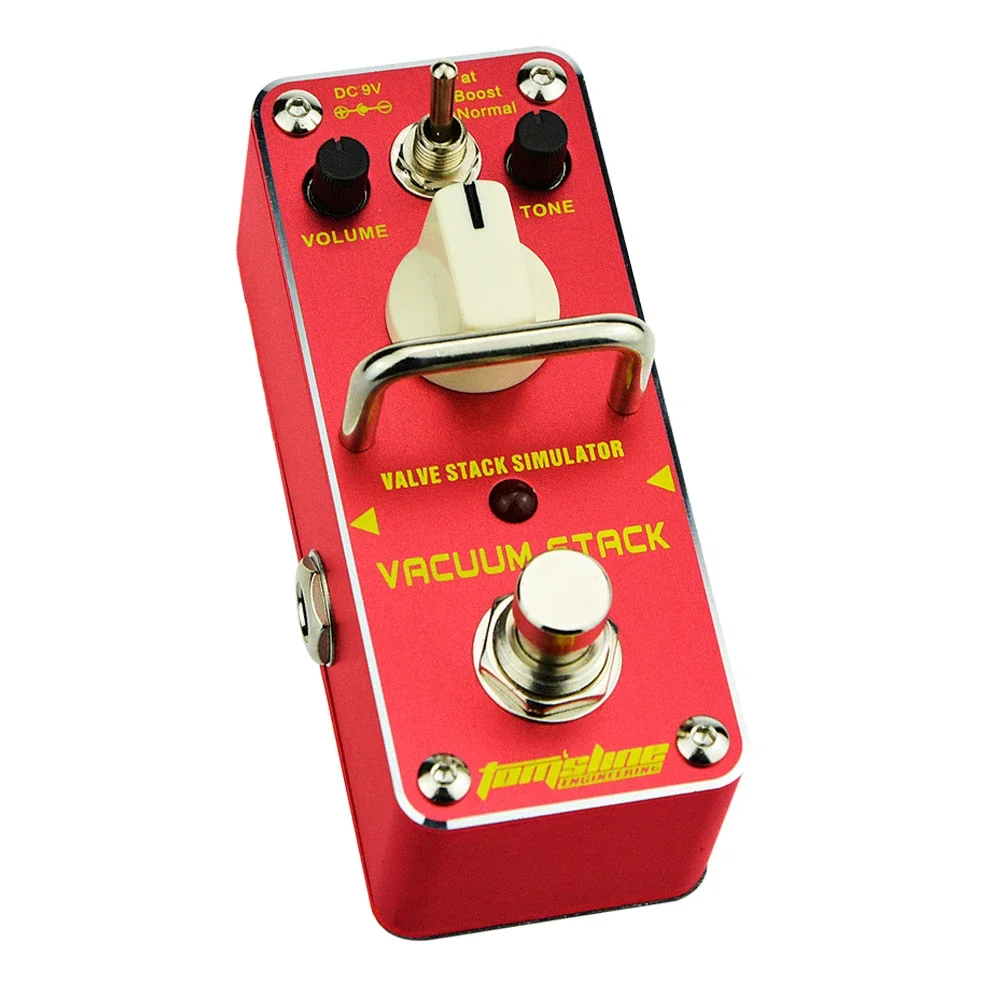 Aroma AVS-3 VACUUM STACK Simulator Pedal Electric Guitar Effect Pedal True Bypass Tube Amp Simulator Guitar Parts & Accessories