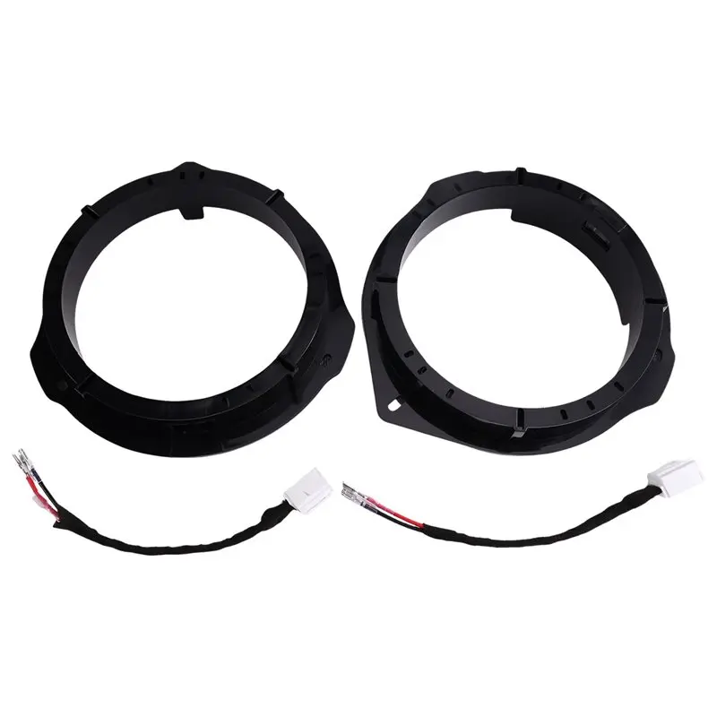 4Pcs Car Speaker Pad Adapter Washer Stand Base Ring Sub Woofer Audio Mount 6.5 Inch Bass Horn Pad For Ford Mazda