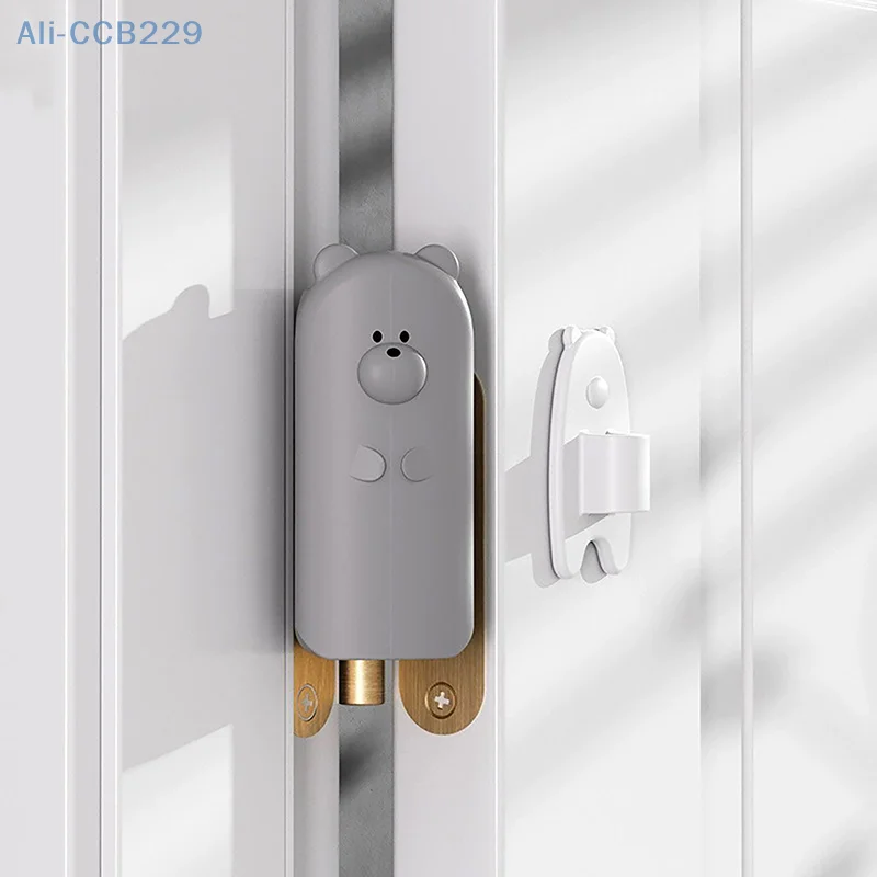 Door Stopper Baby Safety Lock Anti-grip Silicone Finger Protector Easy To Install Anti Pinch Hand Children Security Protection