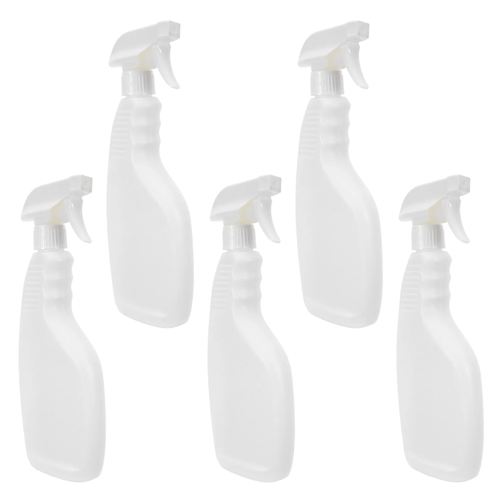 

Набор из 5 пустых пластиковых распылителей-триггеров объемом 500 мл/16,9 унций для уборки, сада и полива, многоразовые