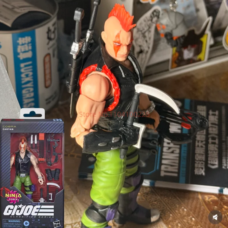 

В наличии: Коллекционная фигурка 6 дюймов (192 мм) Ninja Force Cobra Zartan Master Disguise. Модель-игрушка, украшение, подарок на день рождения, хобби.